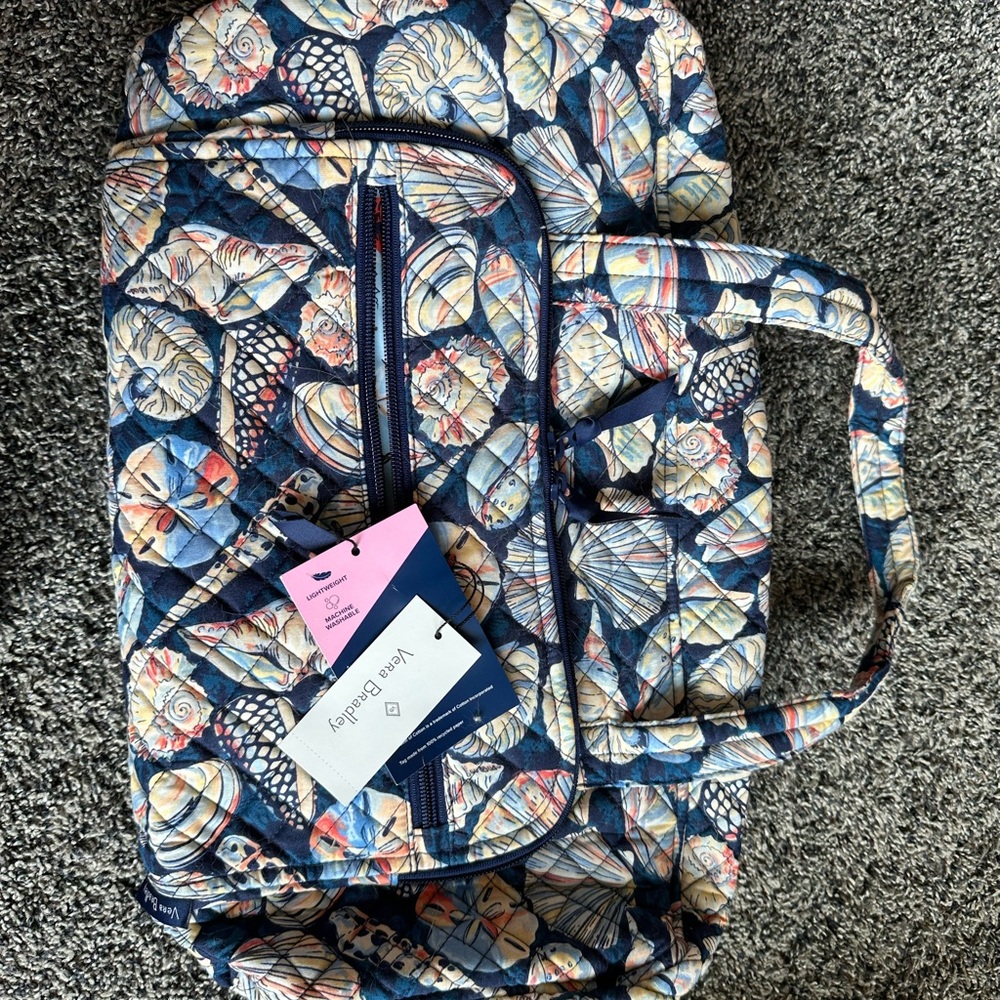 Vera Bradley Shell Print Weekender